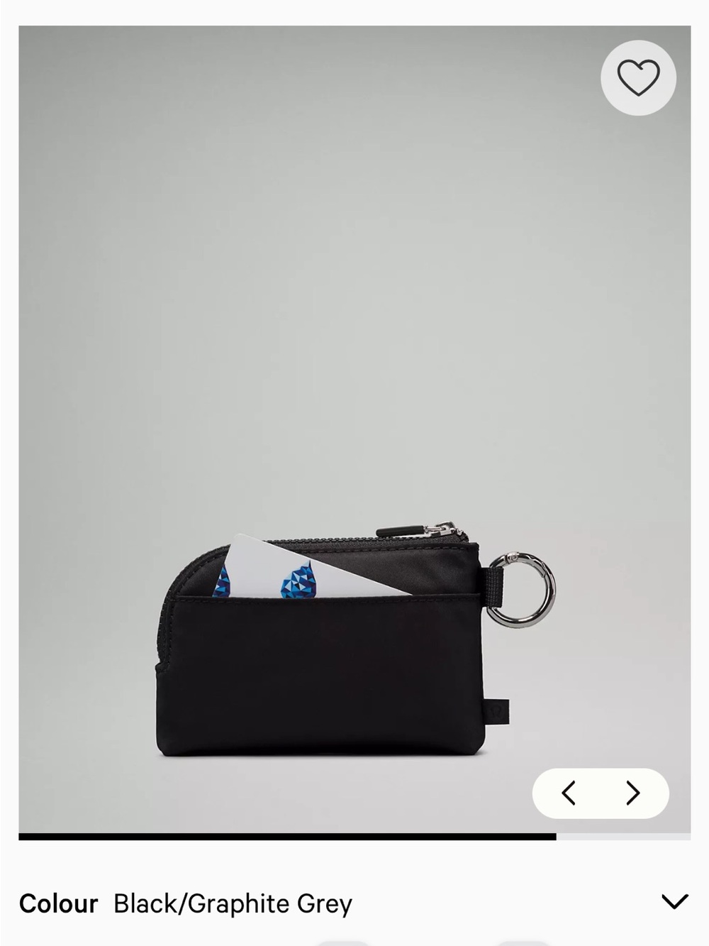 Lululemon Clippable Card Pouch - Picture 4 of 5